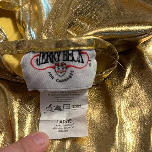 Costume- golden ninja (no mask) - Picture 2 of 4